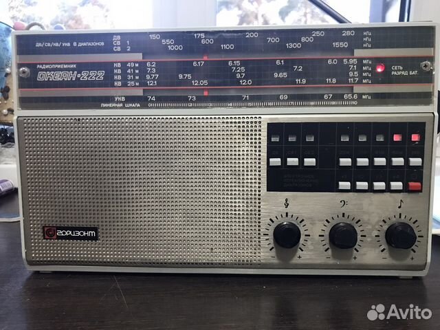 Радиоприемник океан 222 купить в Мурыгино | Электроника | Авито