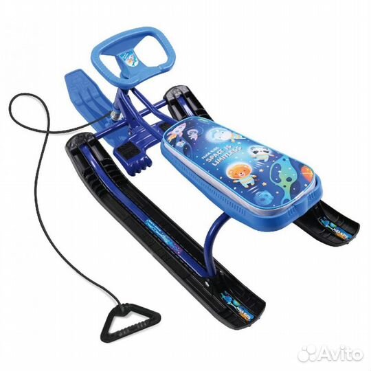 Снегокат детский Тимка спорт 1 космический высокий