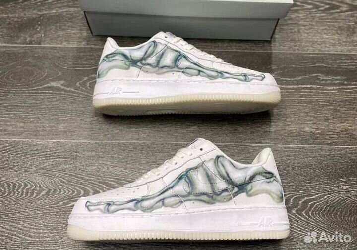 Кроссовки Nike air force 1 skeleton новые