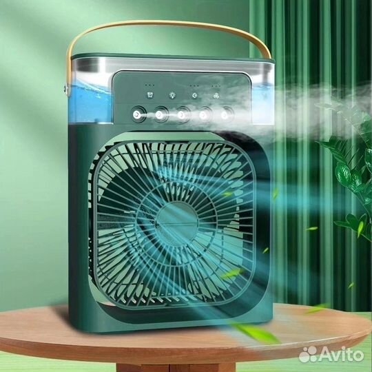 Мини кондиционер+настольный+вентилятор+увлажнитель