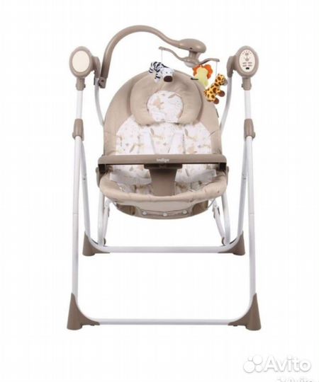 Детские качели и шезлонг 2в 1