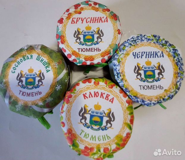 Варенье из морошки, наборы подарочные