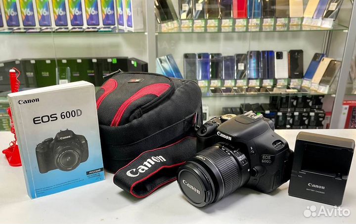 Фотоаппарат зеркальный Canon EOS 600D Kit