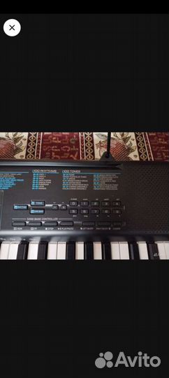 Синтезатор casio ctk