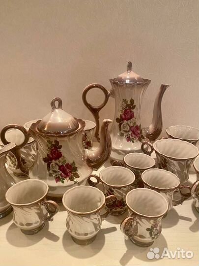 Сервиз кофейный, чайный, новый, раритетный