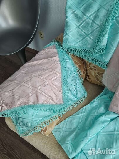 Набор покрывало, штора, балдахин, наволочки