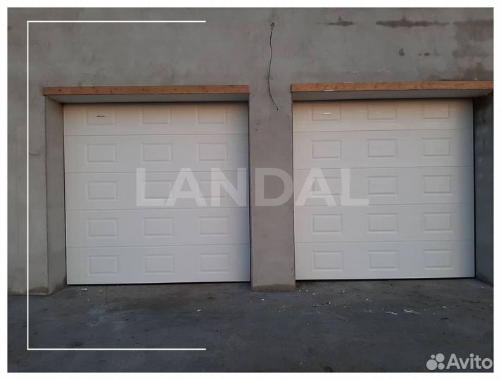 Секционные подъёмные гаражные ворота