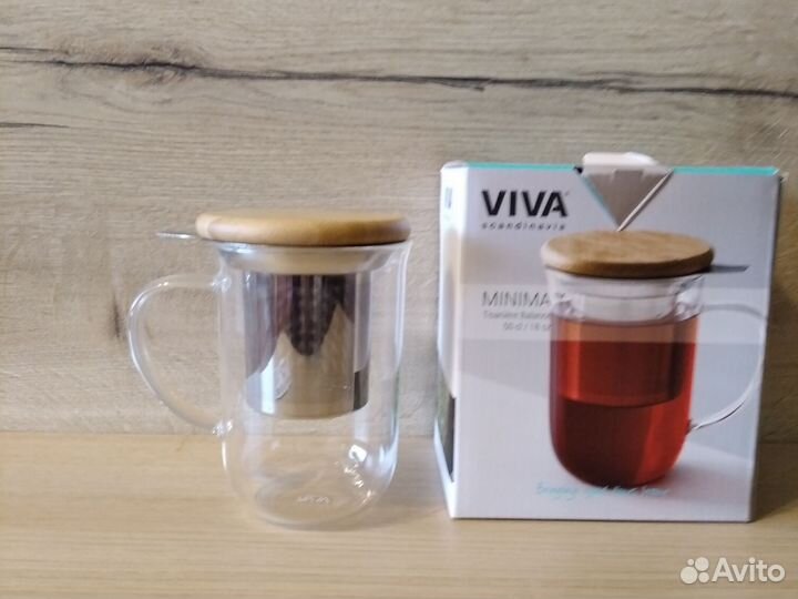 Кружка стеклянная viva Scandinavia 500 мл