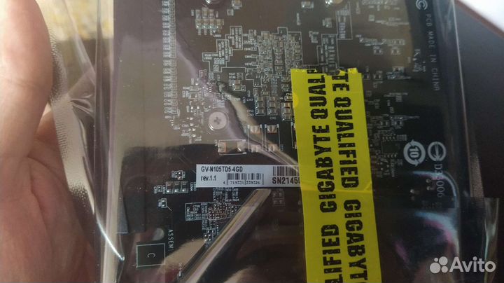 Новая видеокарта gigabyte GeForce GTX 1050 Ti