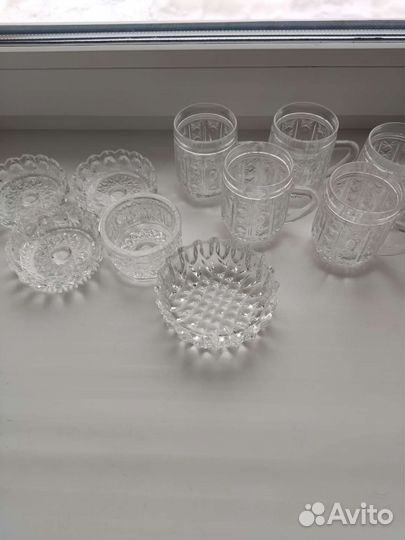 Посуда из хрусталя СССР