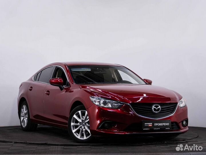 Mazda 6 2.5 AT, 2014, 187 665 км