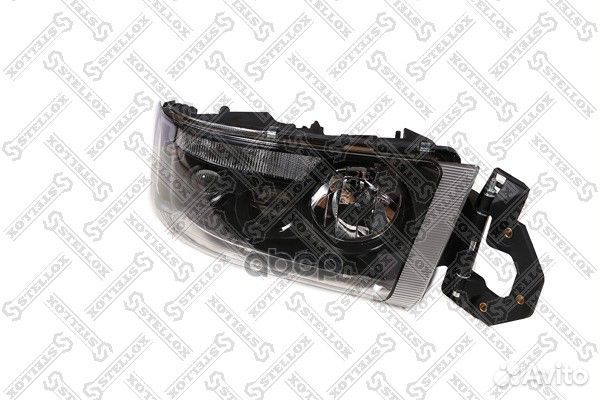 Фара LH H7/H1/H3 ручная. рег. отражатель 'черн