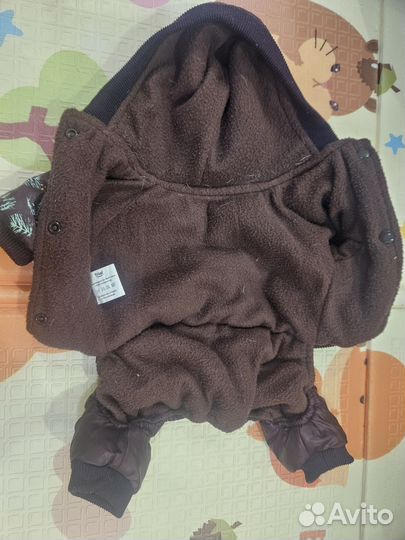 Зимний комбинезон для маленькой собачки