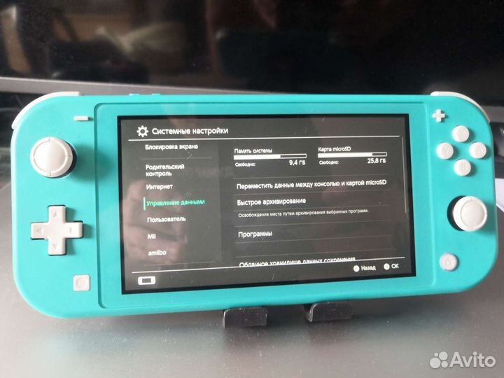 Nintendo switch lite прошит 160 гб