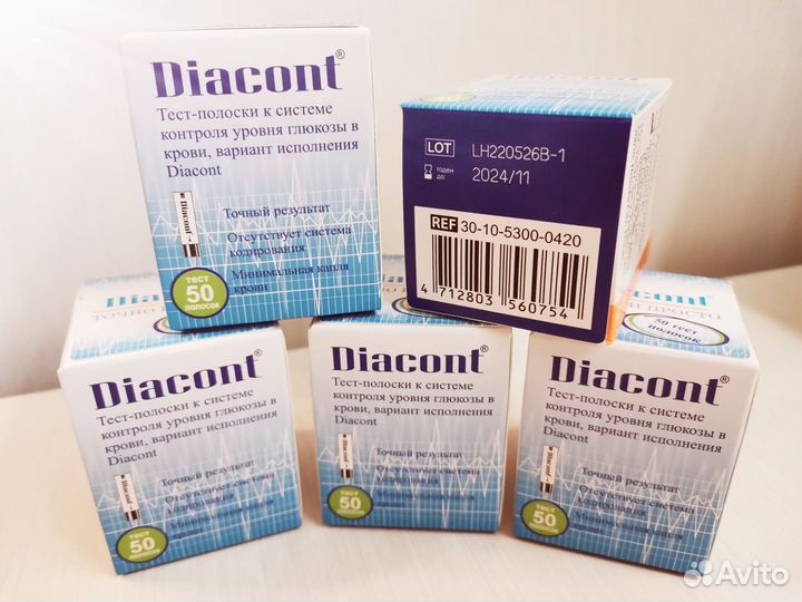 Тест полоски Diacont