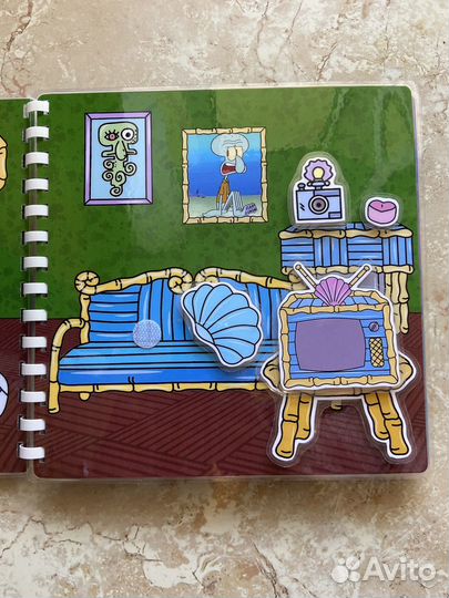 Игры на липучках Дом Сквидварда