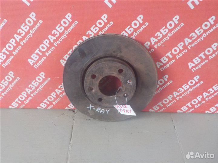 Диск тормозной передний правый LADA X-Ray 21129