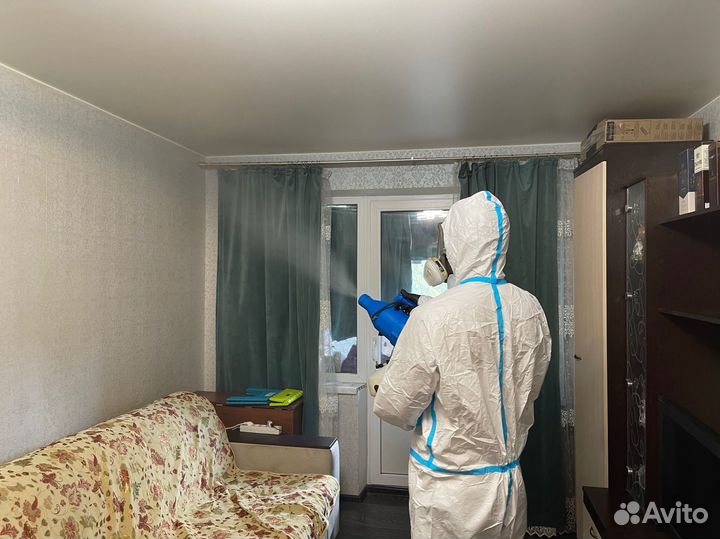 Уничтожение тараканов клопов дезинфекция сэс