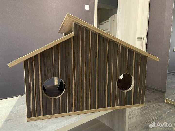 Когтеточка домик для кошки