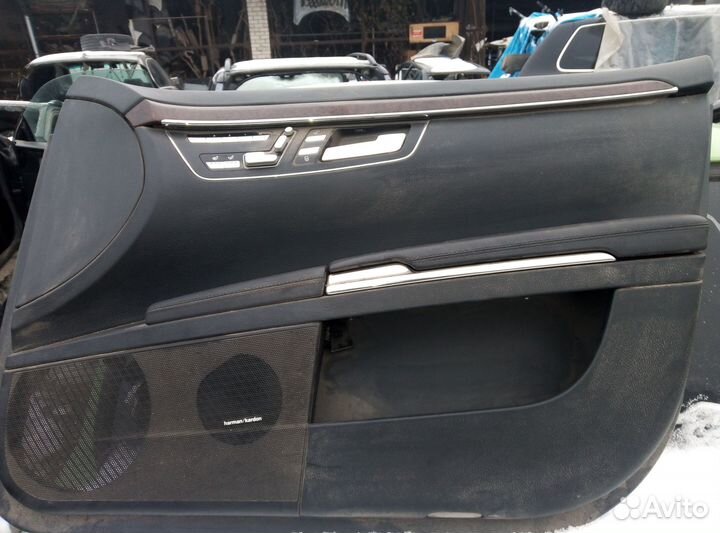 Дверные карты (обшивки) Mercedes W221 long Рест