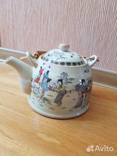 Чайник заварочный фарфоровый