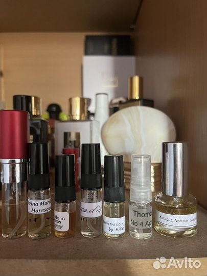 Отливанты, фирменные пробники