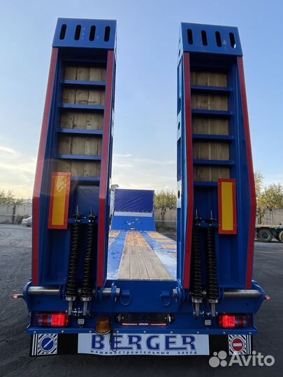 Полуприцеп трал (тяжеловоз) Berger 9854, 2023