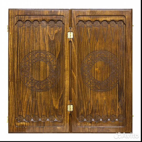 Нарды и шашки резные Древесный скорпион 60 х 60 см бук Армения 62883