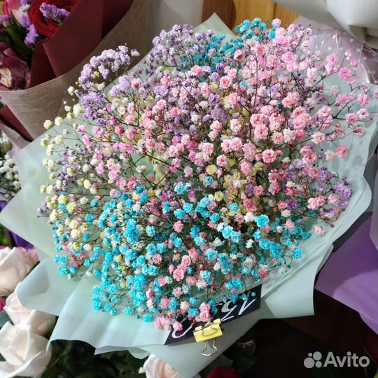 Букет из гипсофилы