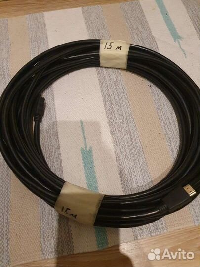 Кабель hdmi 15 метров