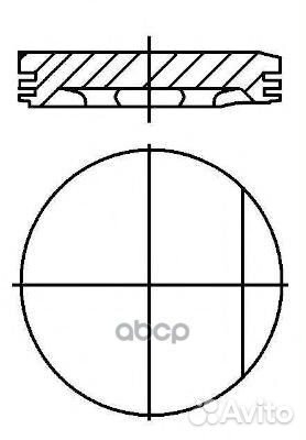 Поршень dm.81.00x1.5x1.75x2.0 +0.50 1 Цена за
