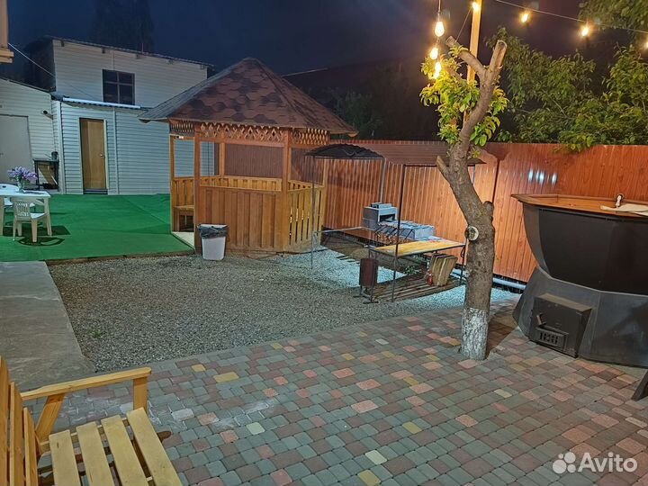 Баня на дровах+Банный чан