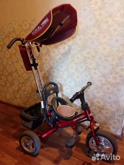 Велосипед детский с ручкой