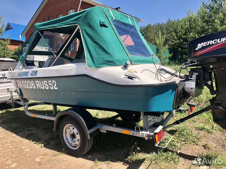 Каскад 430+Mercury 30+прицеп 2014 года
