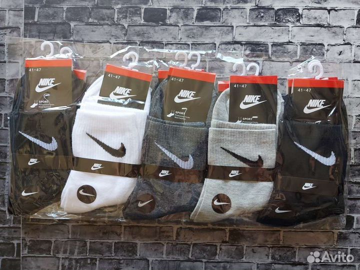 Носки Nike Adidas Puma Reebok