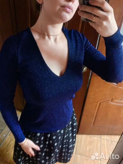 Кофта с люрексом h&m