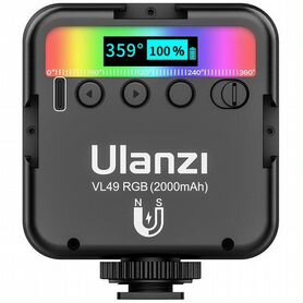 Свет для видеосъемки Ulanzi VL49 RGB