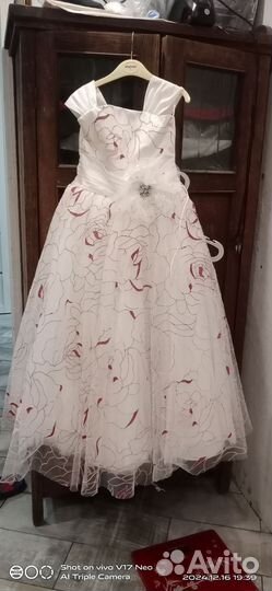 Вечернее платье, для девочки, рост 128