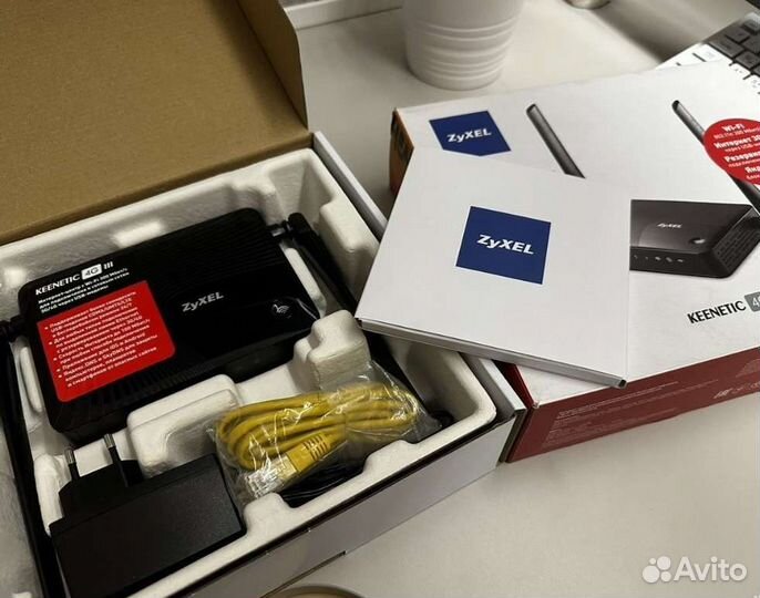 Wifi роутер Zyxel keenetic 4g iii