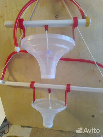 Поилка ниппельная для гусей утят