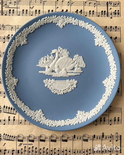 Винтажные настенные панно, Wedgwood jasper