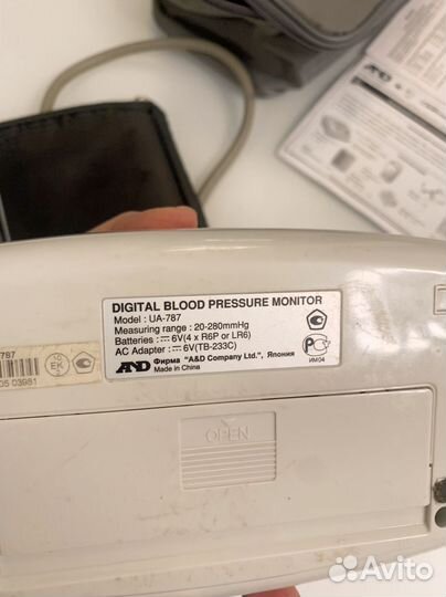 Тонометр AND UA-787