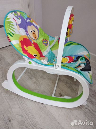 Шезлонг детский Fisher Price