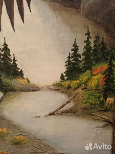 Картина маслом на холсте 