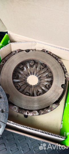 Диск с кожухом без выжимного подшибника