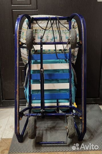 Детские санки на колесах бу