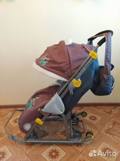 Санки-коляска