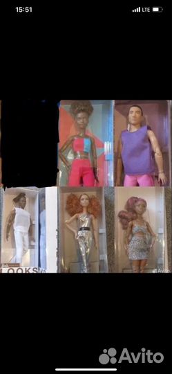 Коллекция Барби и Кен лук с Barbie looks