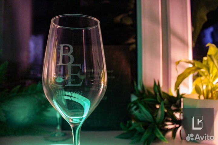 Подарочный набор бокалов на свадьбу