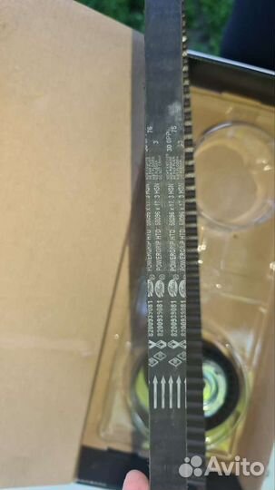 Renault logan 1 ремень грм с подшипником